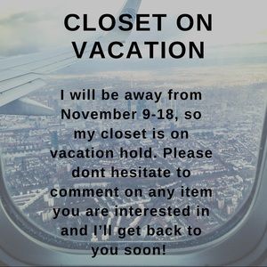 Out of the office for a bit!